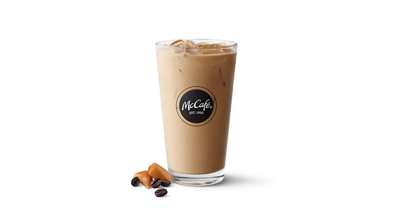 mcdonalds caramel frappe doordash