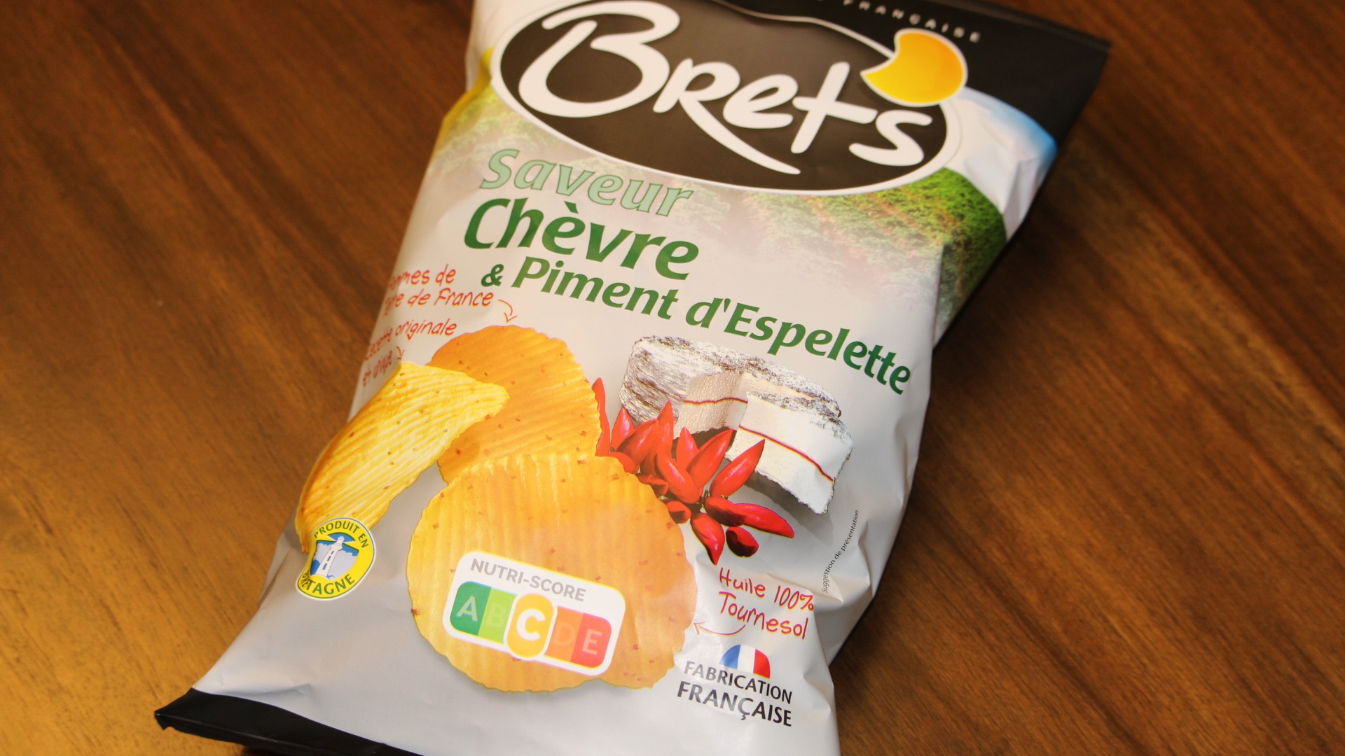  Brets Chips Chevre & Piment d'Espelette 125g