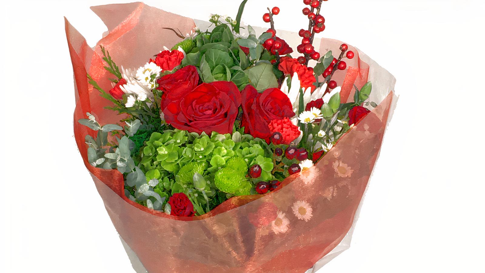 One Dozen Red Roses #0012X - Florist Delivery in Chicago and Suburbs