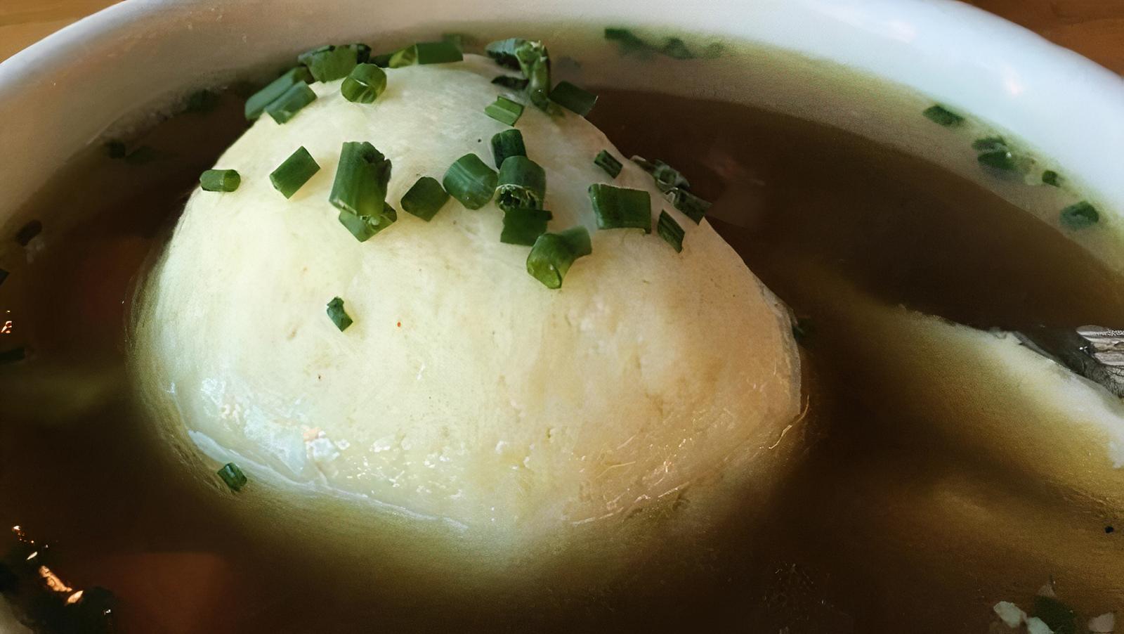 Soup Saturday: Matzo ball soup from Benji's Deli