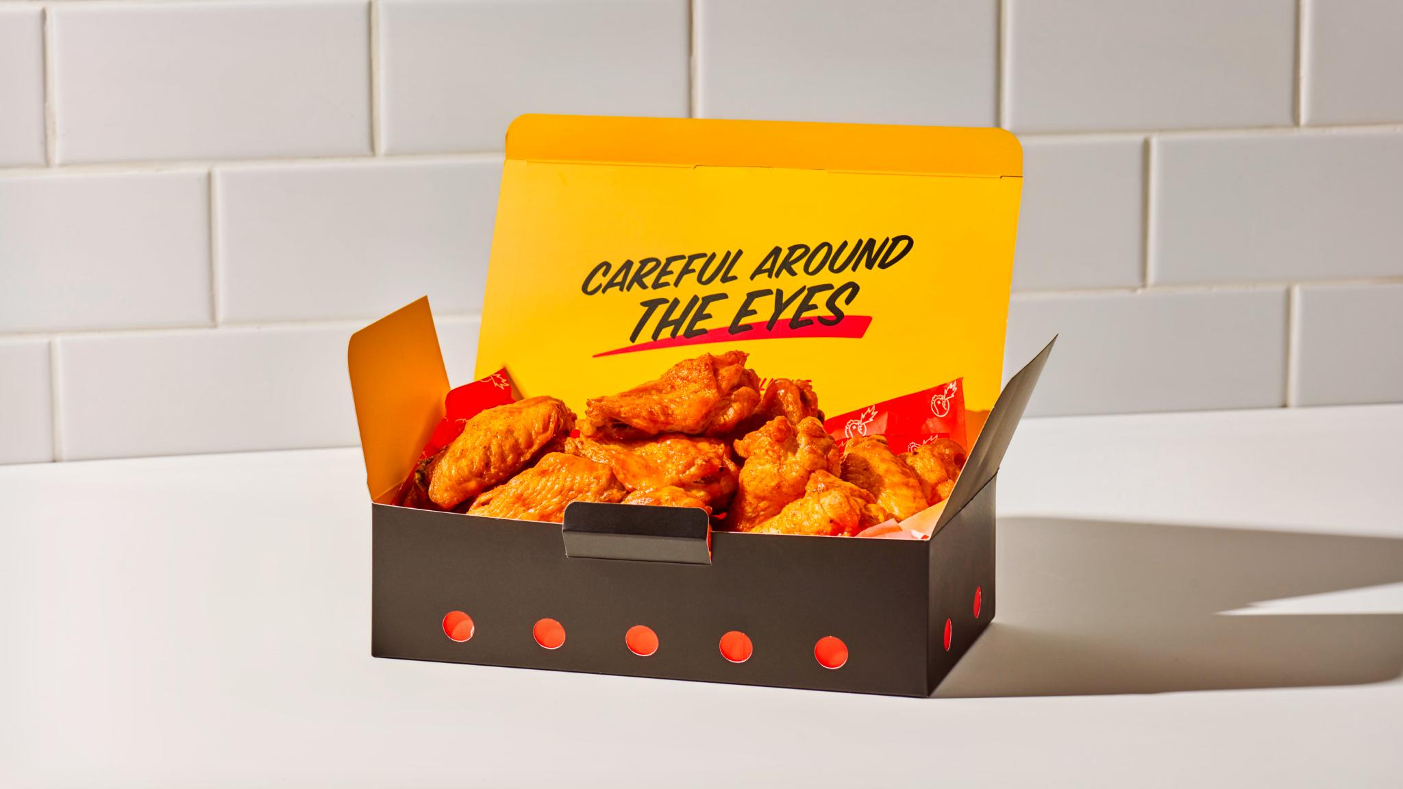 Taste Spicy Chicken Wings and Sandwiches from the Hot Ones Delivery Pop-Up