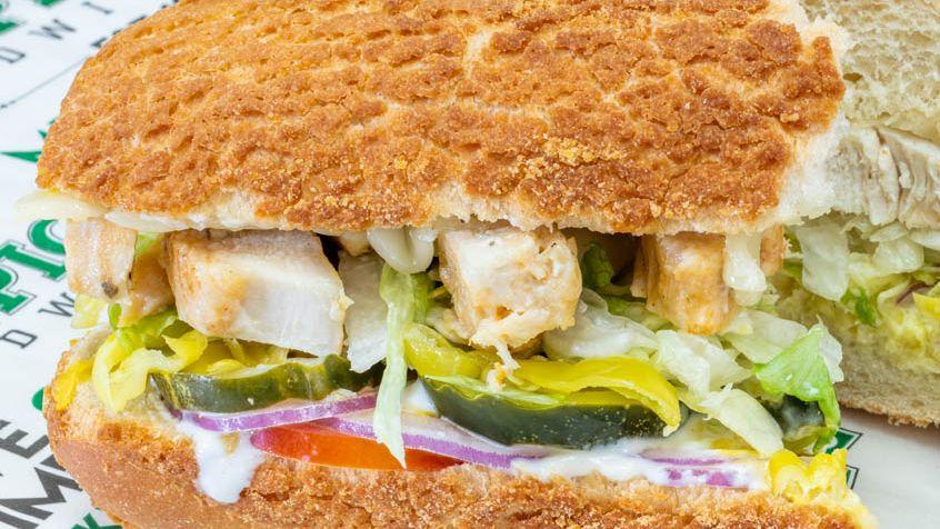 Italian on Dutch Crunch from Mr. Pickles Sandwich Shop : r/Sandwiches