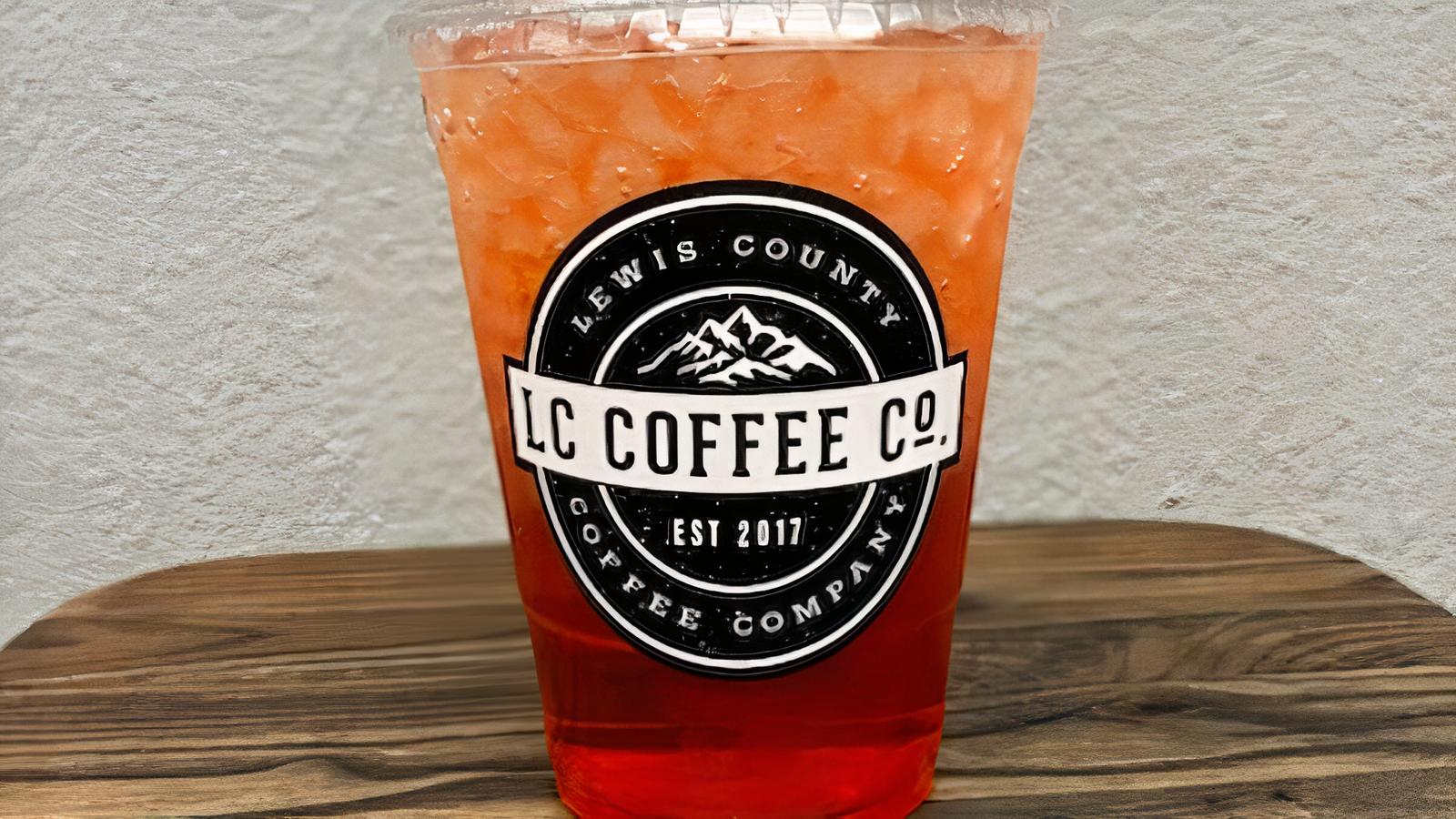 LC Mountain Flip Straw Tumbler  30 OZ - Lewis County Coffee Company