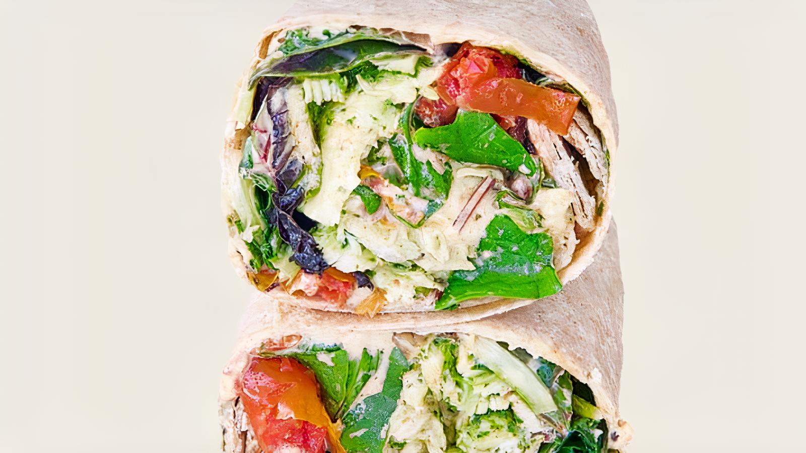 Healthy Chicken Wraps - ProperFoodie