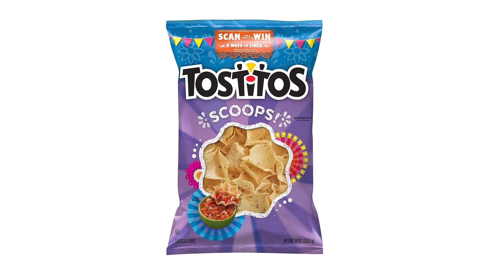 Tostitos Multigrain Scoops! Tortilla Chips-10oz : Target