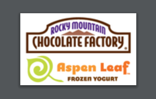 Aspen Leaf Frozen Yogurt featuring Rocky Mountain Chocolate Factory ...