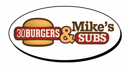 30 Burgers & Mike's Subs (S Washington Ave)