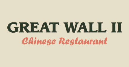 Great Wall 2 Chinese restaurant (Plains)
