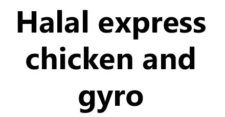 Halal Express Chicken and Gyro (Albany)