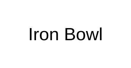 Iron Bowl (8130 Ashton Avenue)