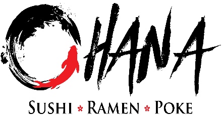 Ohana - *Sushi*Ramen*Poke (1101 US 287 Byp)