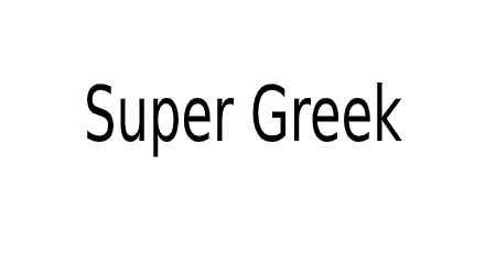 Super Greek