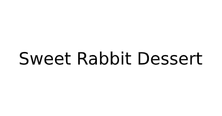 Sweet Rabbit - Crepes & Waffles -
