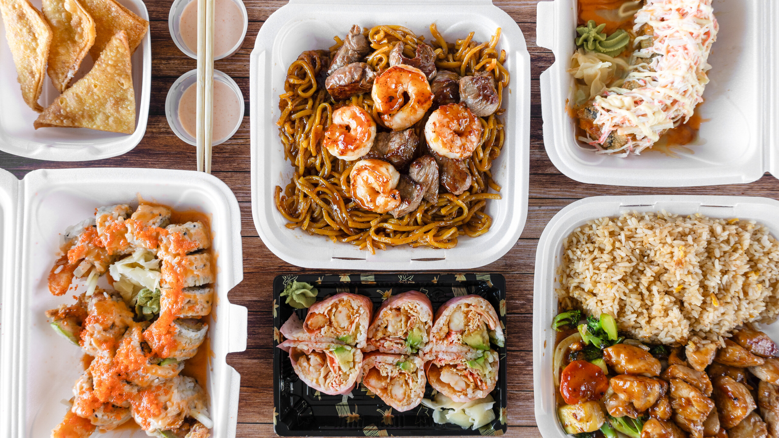 Tokyo 212 hibachi and sushi express Locations in Wapakoneta